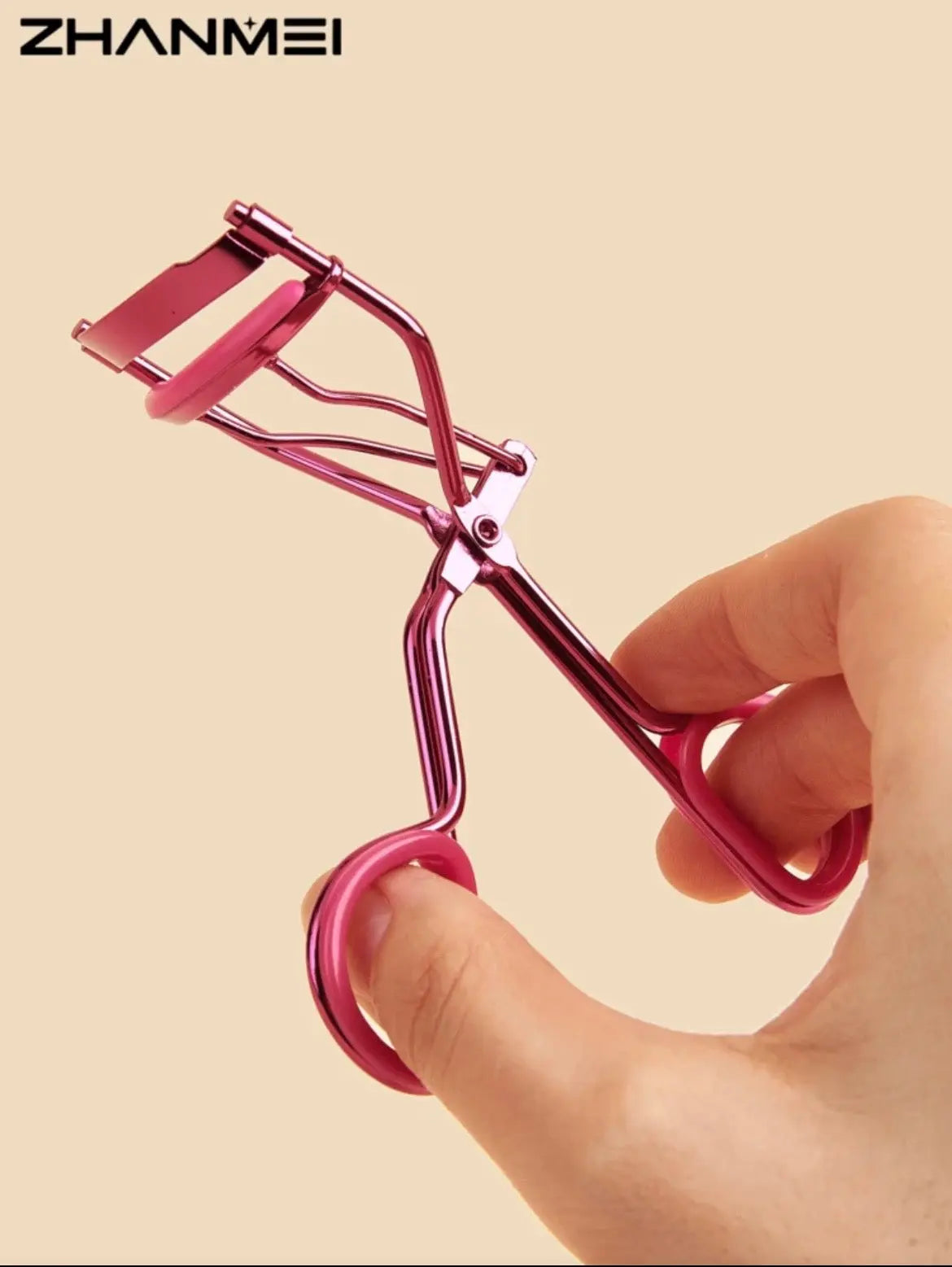 Encrespador de pestañas rosa Candylashes