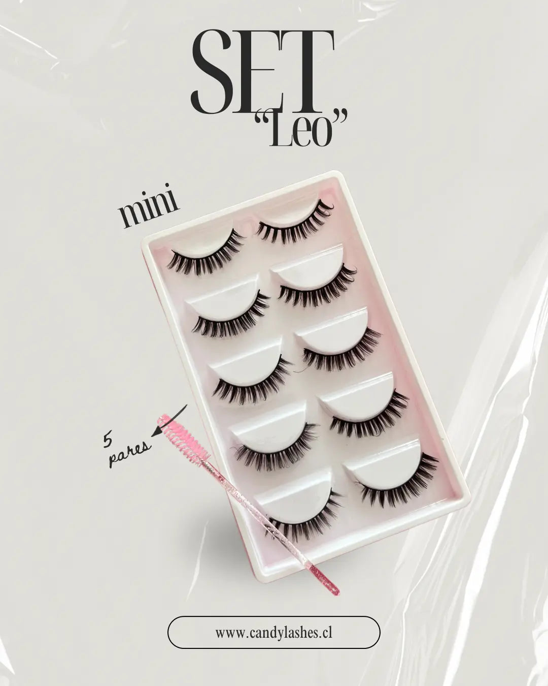 Pestañas Postizas Modelo "Leo" Candylashes
