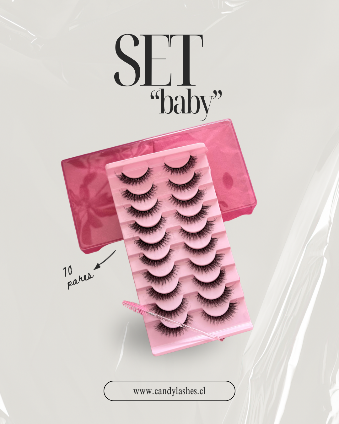 Pestañas Postizas Modelo "baby"