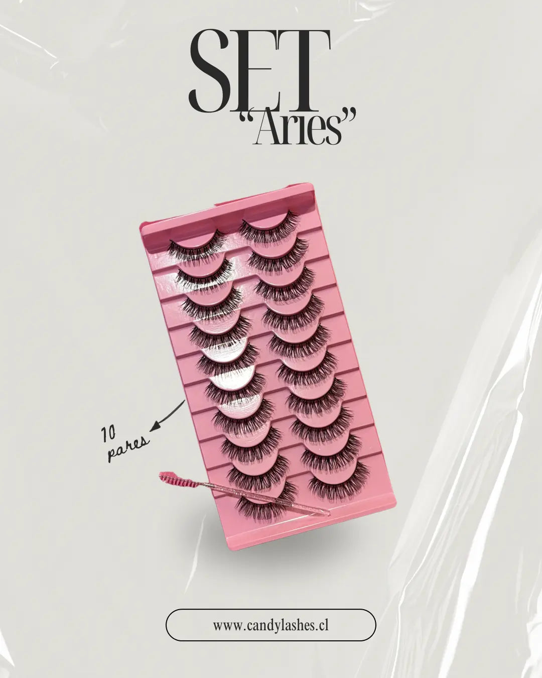 Pestañas Postizas Modelo "Aries" Candylashes