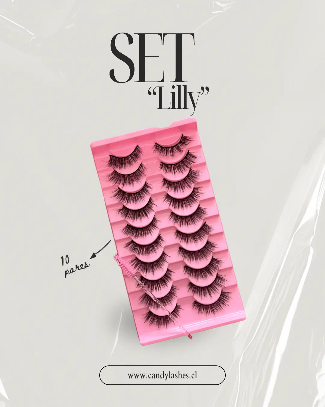 Pestañas Postizas Modelo "Lilly” Candylashes