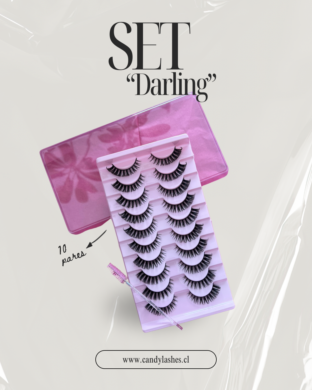 Pestañas postizas Modelo “Darling”