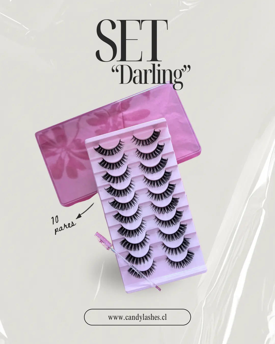 Pestañas postizas Modelo “Darling” Candylashes