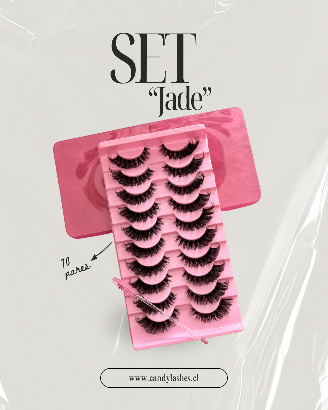 Pestañas Postizas Modelo "Jade"