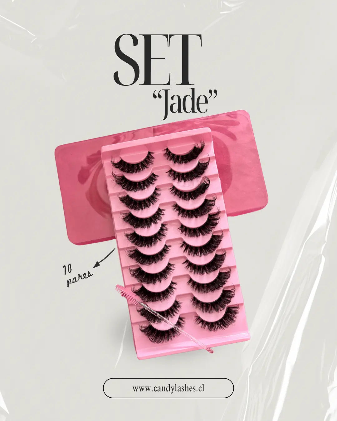 Pestañas Postizas Modelo "Jade" Candylashes