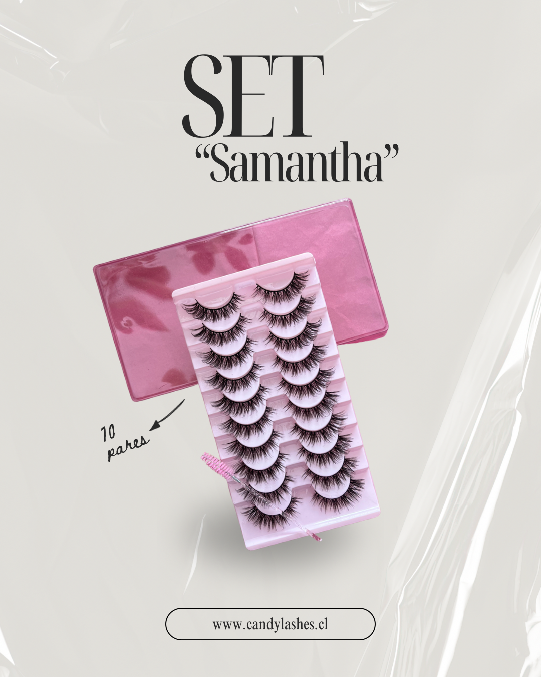 Pestañas postizas Modelo “Samanta”