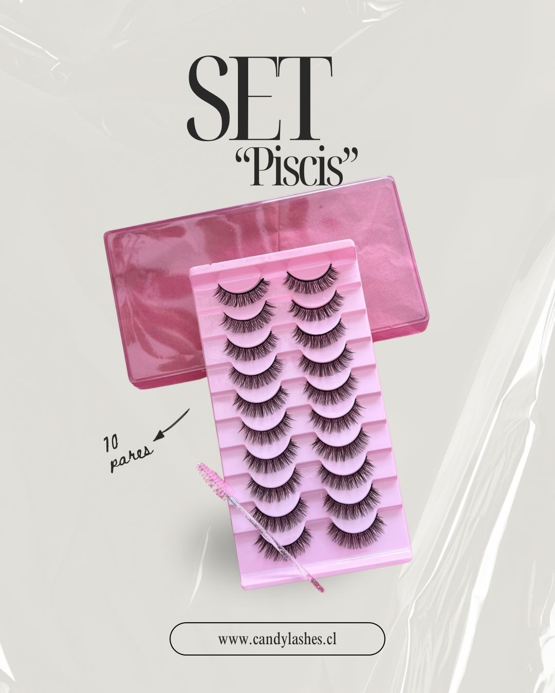 Pestañas Postizas Modelo "Piscis"