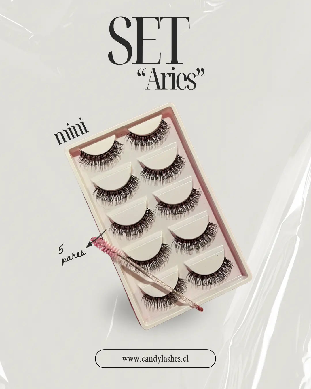 Pestañas Postizas Modelo "Aries" Candylashes
