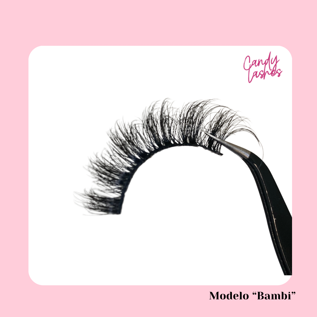 Pestañas Postizas Modelo "Bambi"