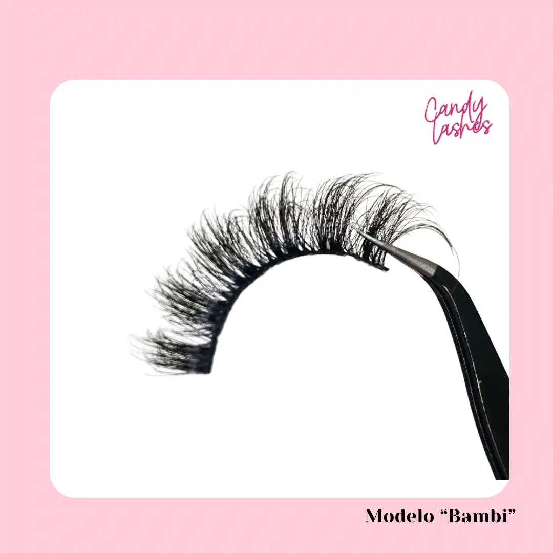 Pestañas Postizas Modelo "Bambi" Candylashes
