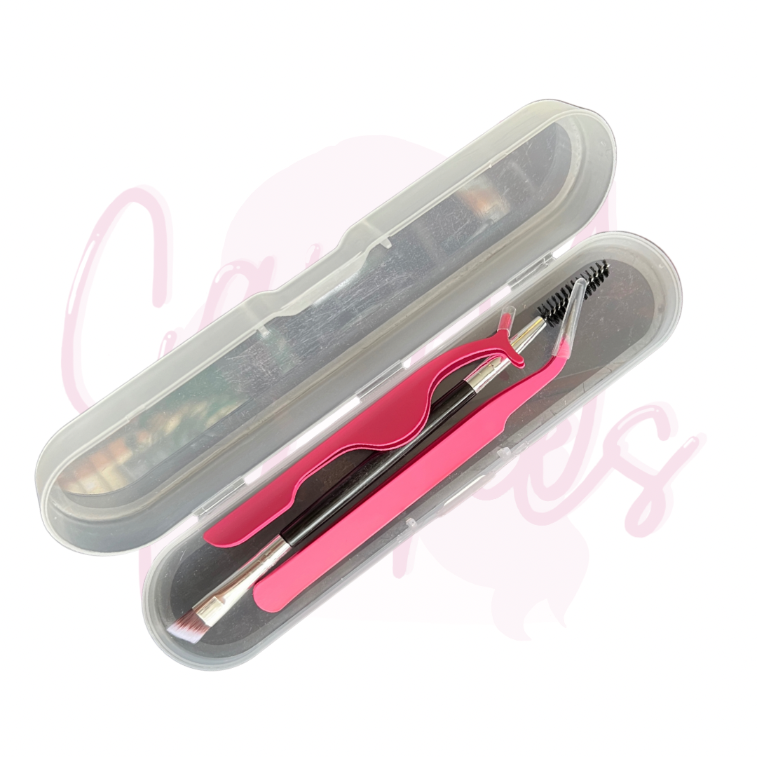 Set aplicador de pestañas