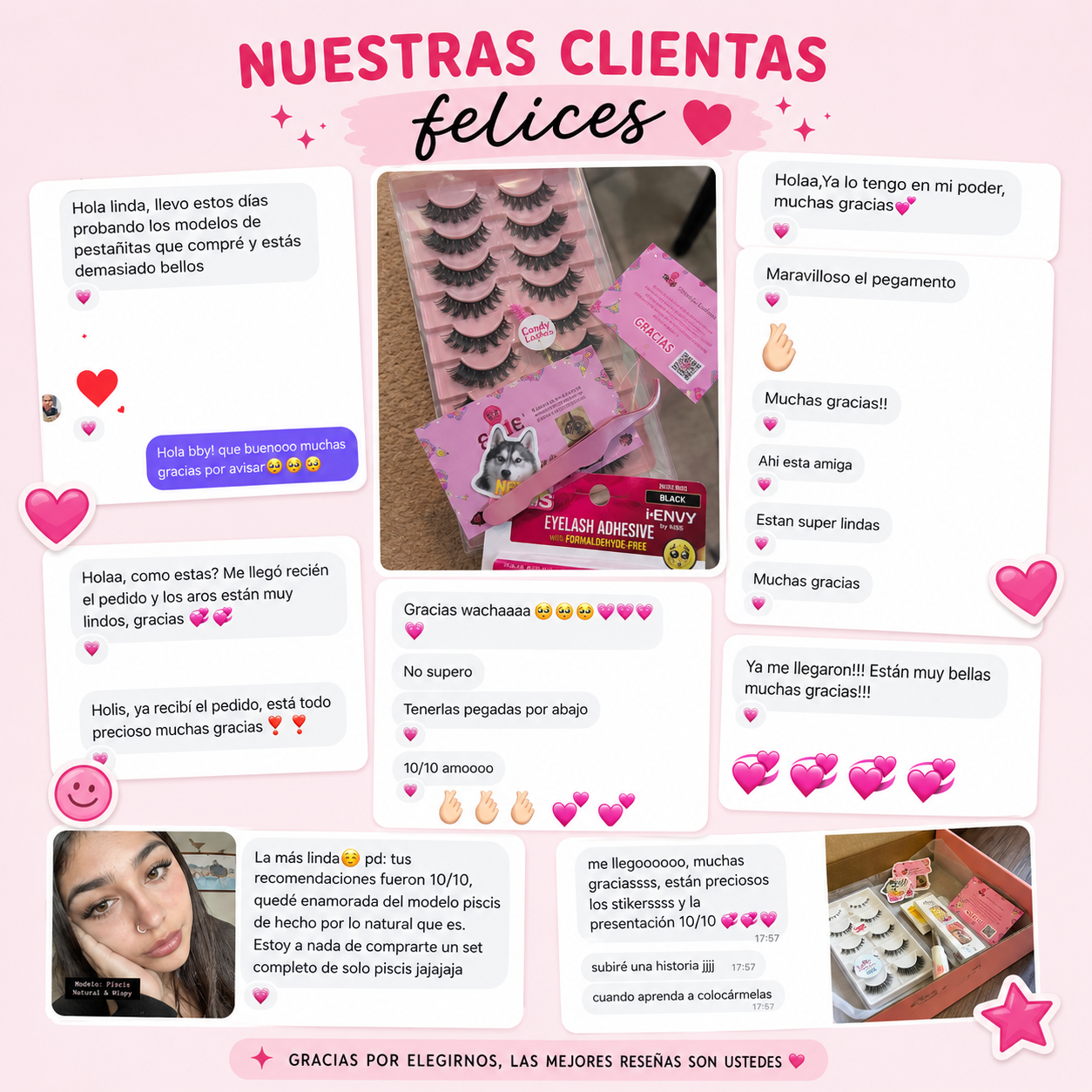 Mega Set(20 pares + pegamento)