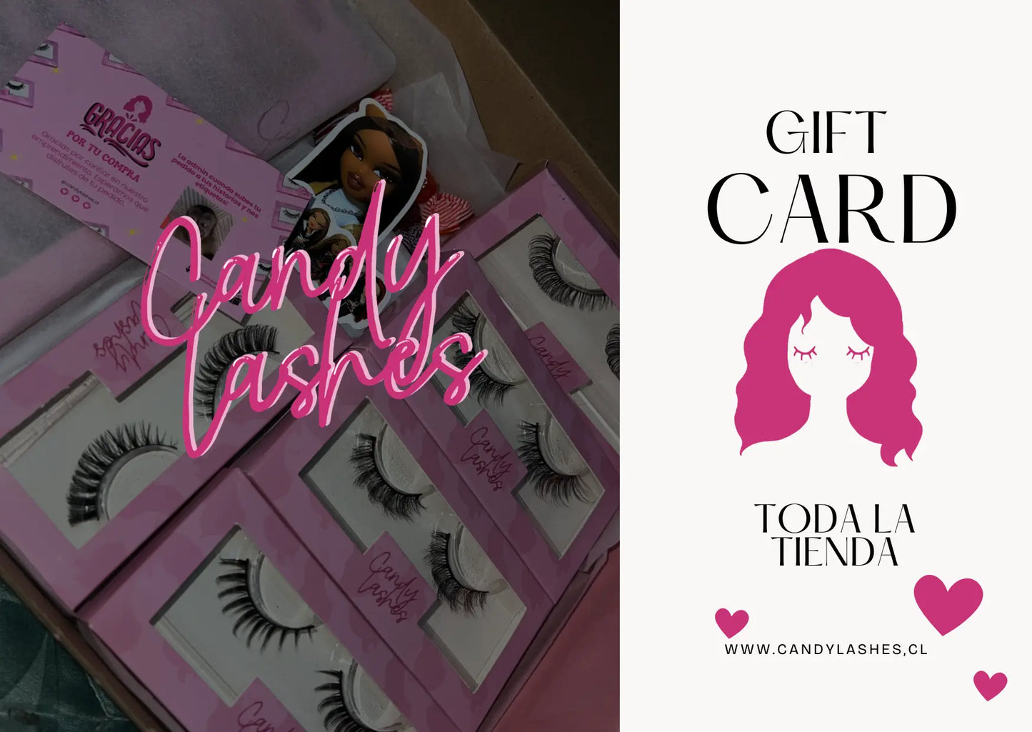 GIFTCARD CANDYLASHES Candylashes