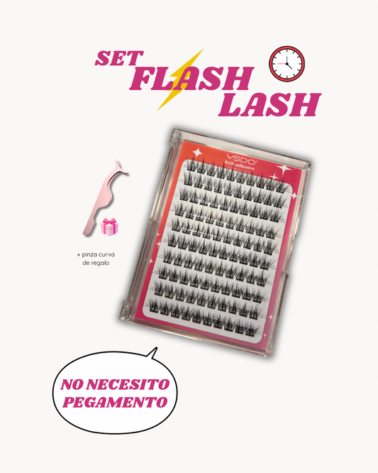 Pestañas Flash Lash (pestañas con auto-adhesivo)
