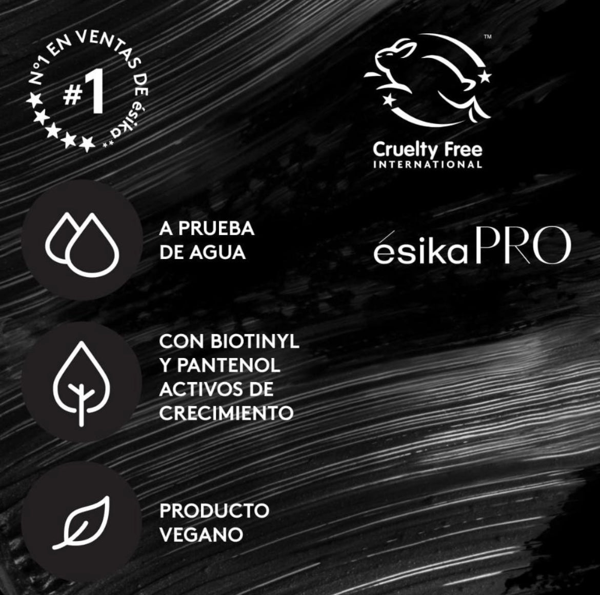 Ésika - Mega Full Size Máscara De Pestañas A Prueba De Agua
