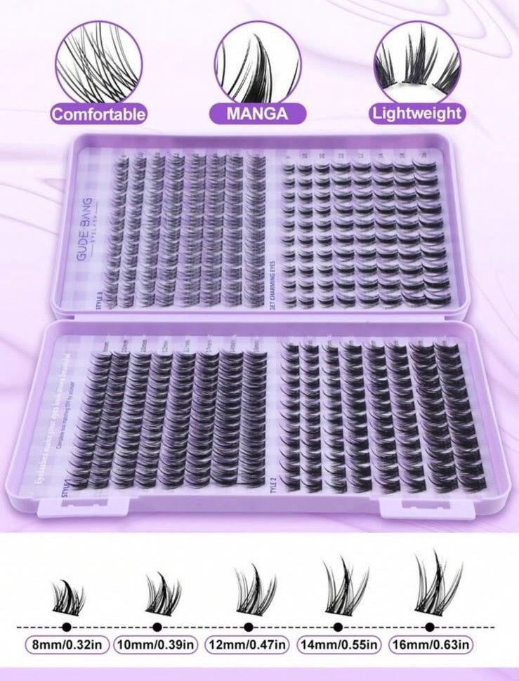Libro de pestañas Estilos Anime +kit completo (copia) Candylashes