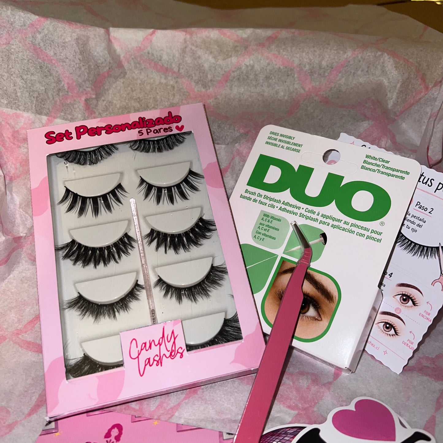Set bb (5 pares + pegamento)