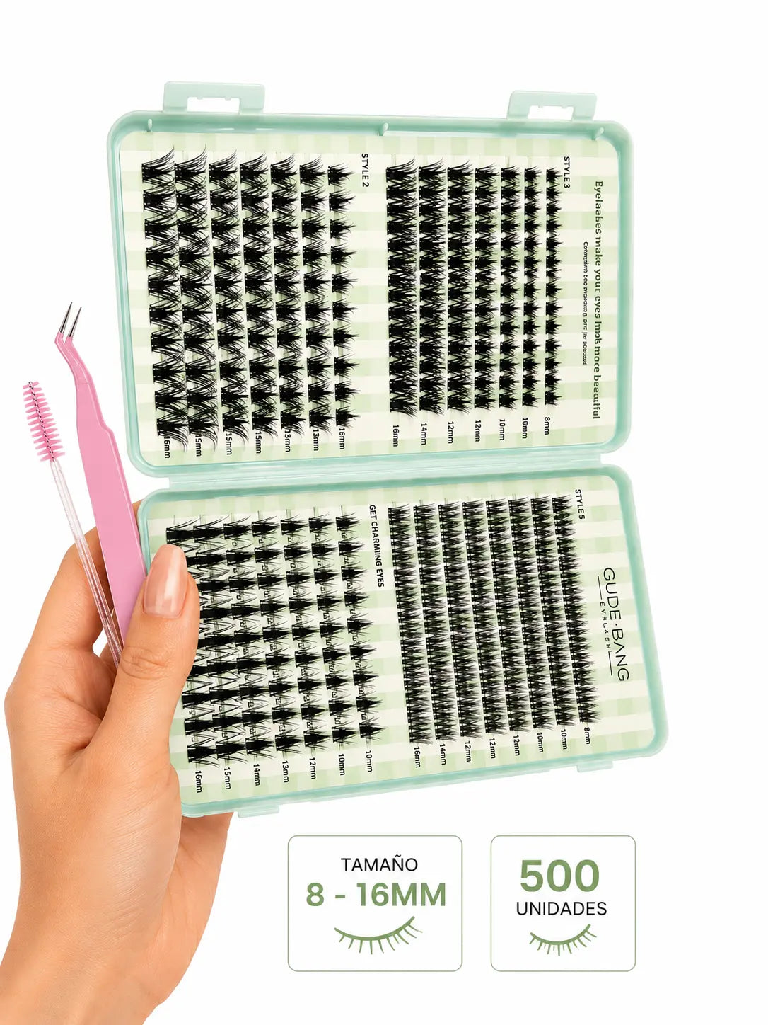 Libro Pestañas Natural (4 estilos) Candylashes