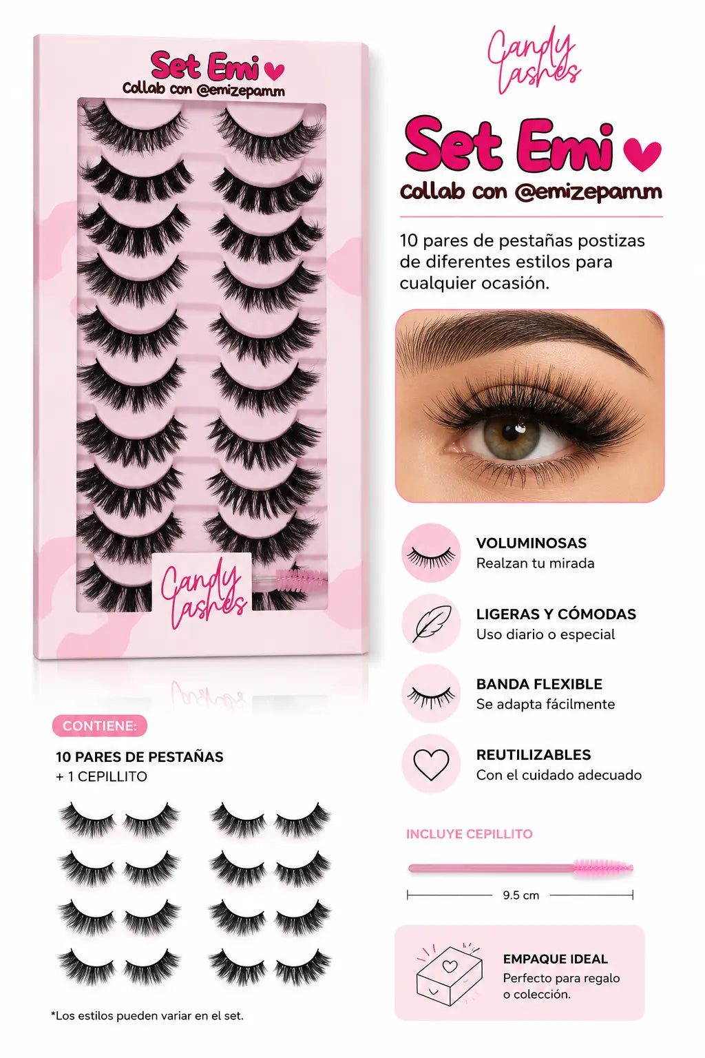 Favoritos de EMI (COLAB CON @EMIZEPAM.M) Candylashes