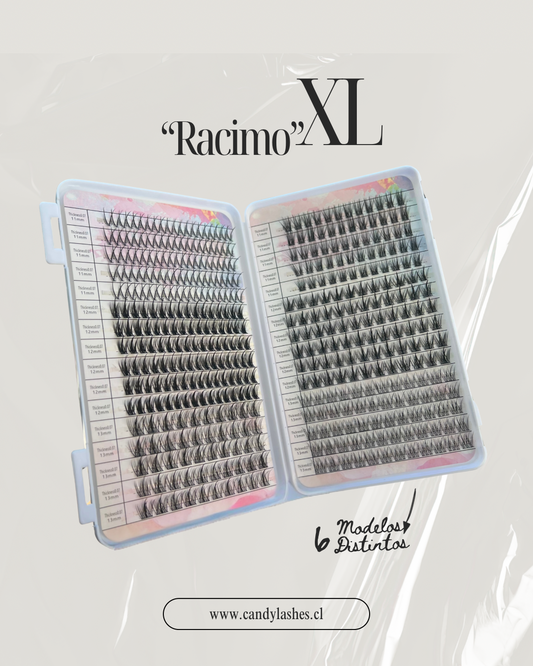 (SET XL) Pestañas Postizas Racimo
