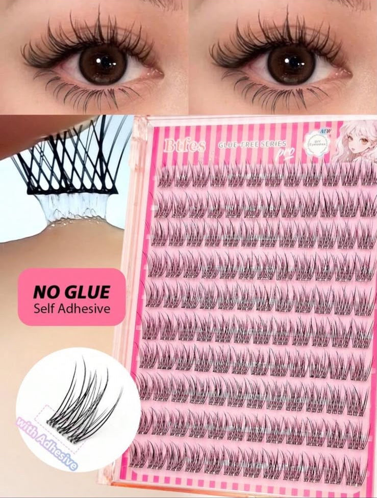 Pestañas Autoadhesivas Estilo Máscara Candylashes
