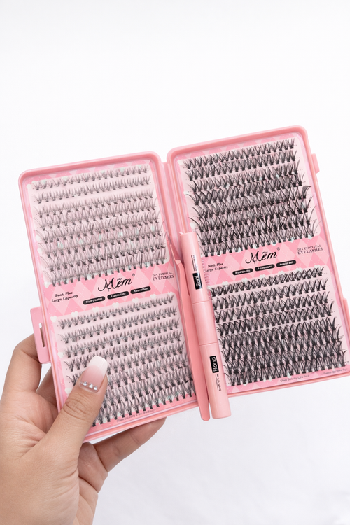 Set aplicación pestañas racimo (Libro de pestañas)