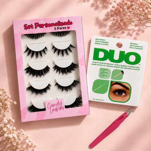 Set bb (5 pares + pegamento)