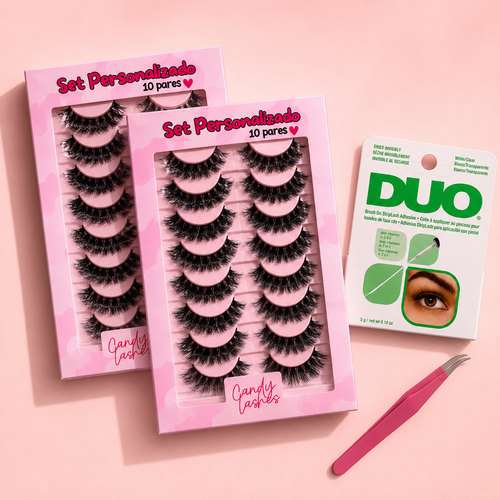 Mega Set(20 pares + pegamento)