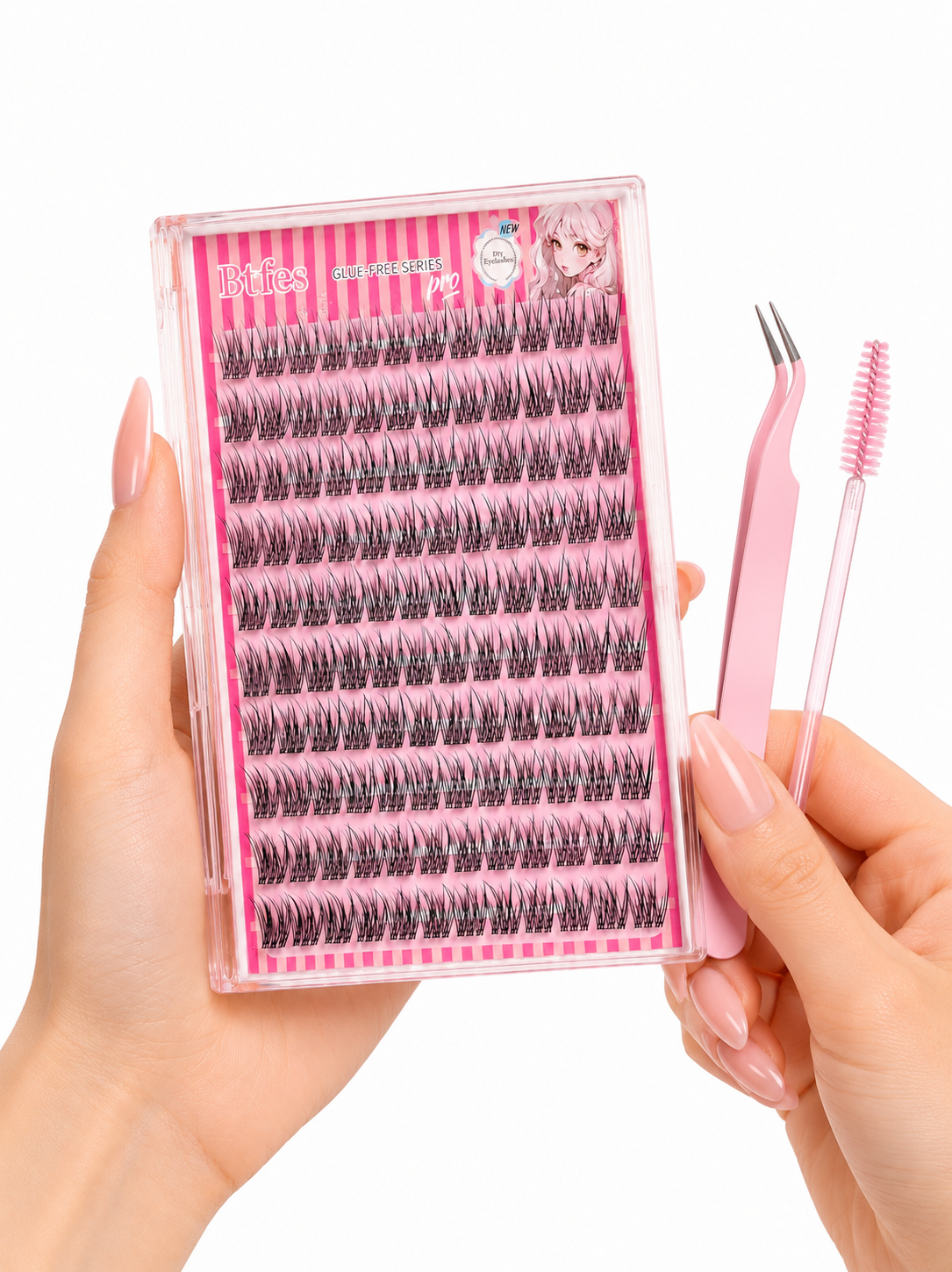 Pestañas Autoadhesivas Estilo Máscara Candylashes