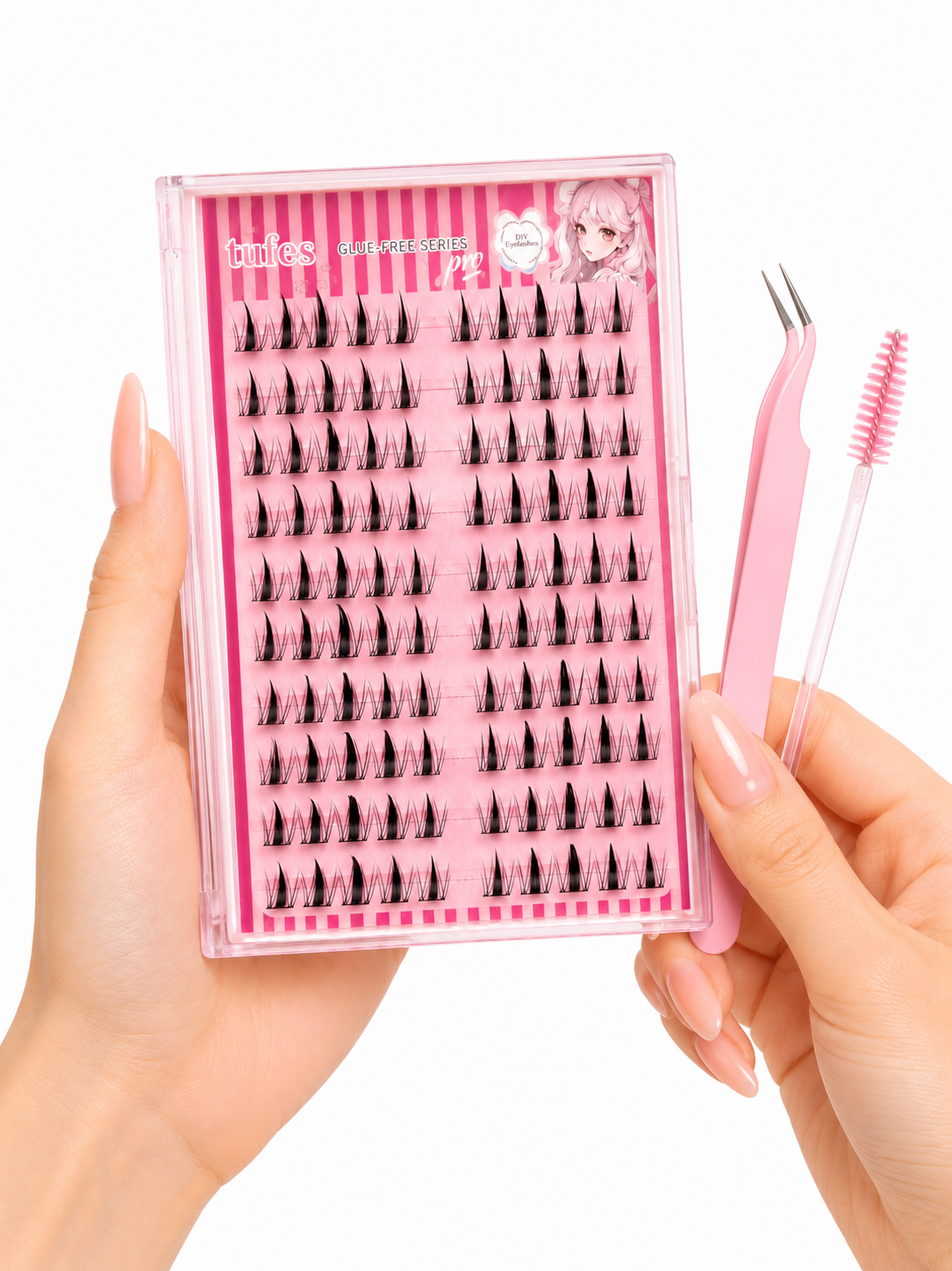 Pestañas Autoadhesivas (No necesitan pegamento) Estilo anime Candylashes