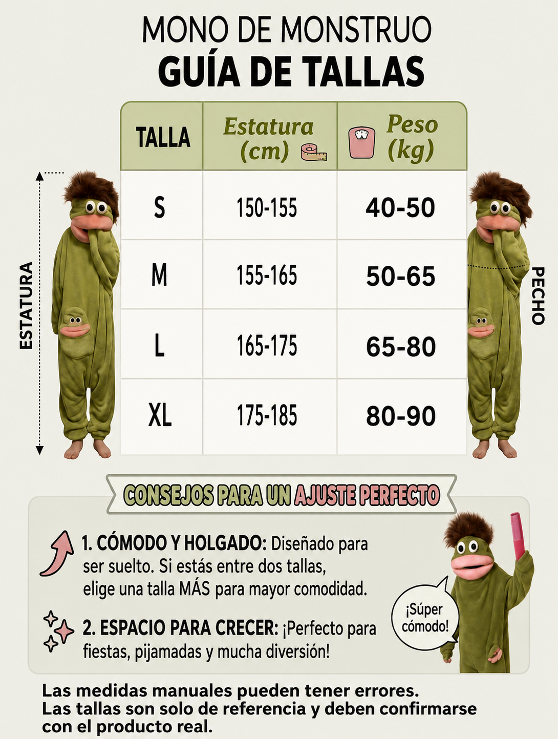 Pijama de monstruo viral Candylashes