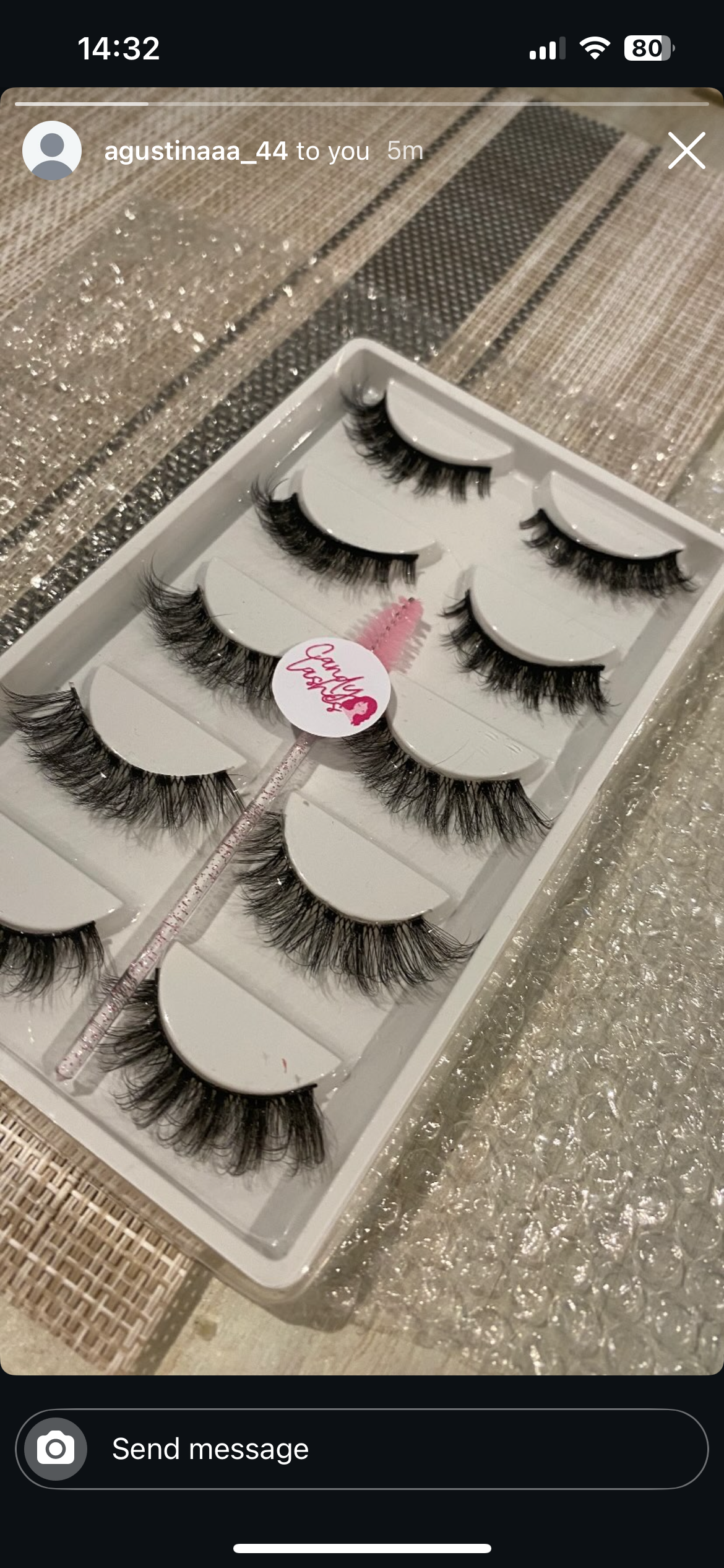 (5 PARES) Set Personalizado de Pestañas Postizas